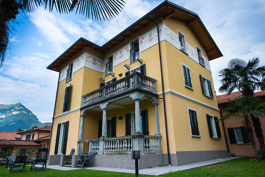 Albergo Silvio Bellagio Bagian luar foto